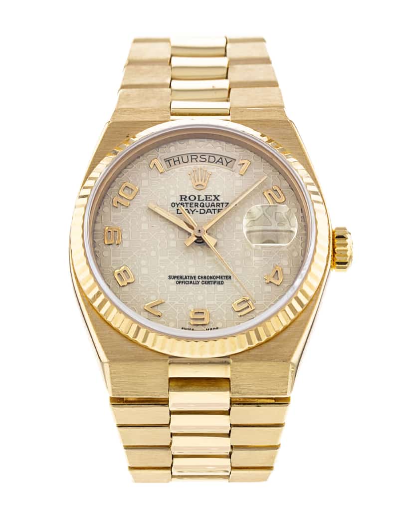Rolex Oysterquartz Day-Date 19018 Rolex Oysterquartz Day-Date 19018